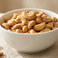 Roasted salted cashews from Vietnam