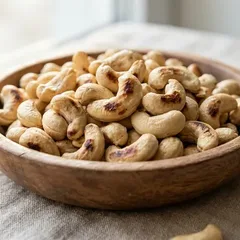 Scorched whole cashews from Vietnam